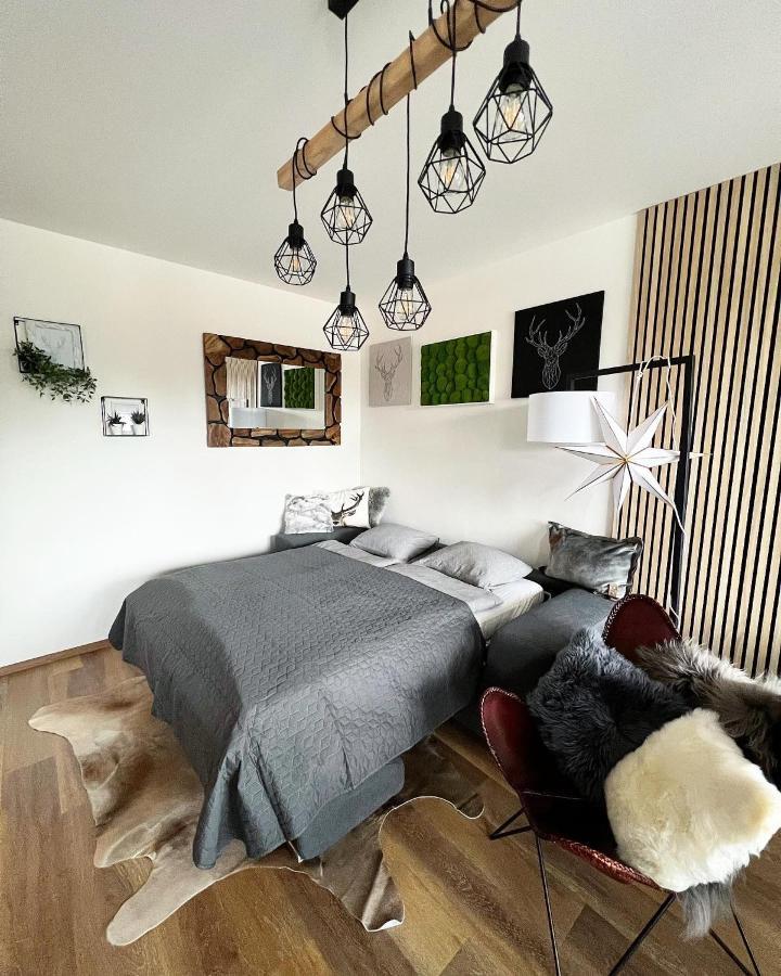 U Jelena Harrachov - Rodinny Apartman U Lesa S Garazi Esterno foto