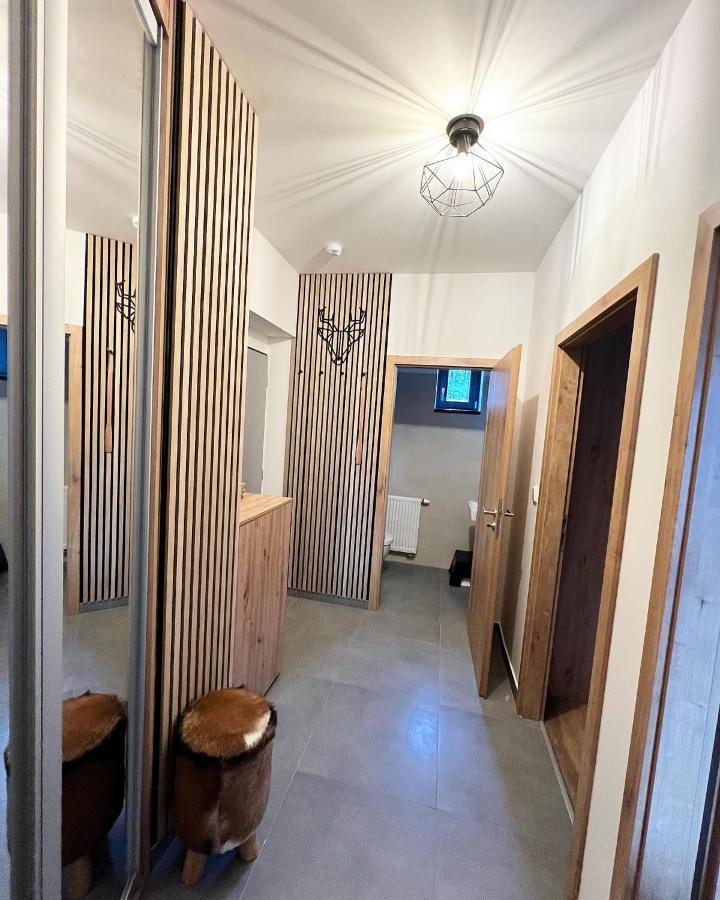 U Jelena Harrachov - Rodinny Apartman U Lesa S Garazi Esterno foto