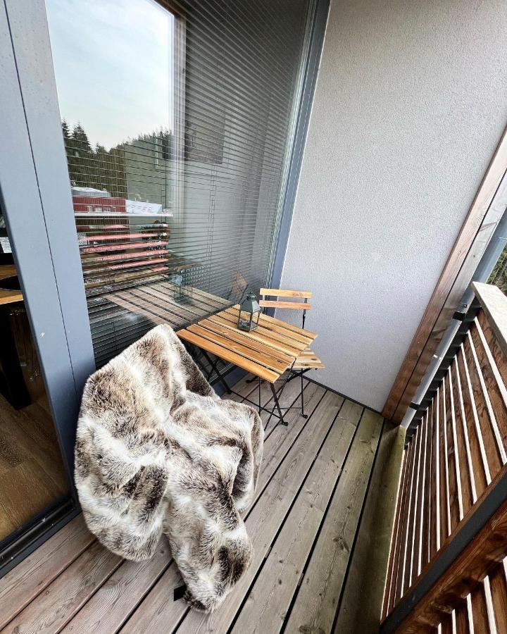 U Jelena Harrachov - Rodinny Apartman U Lesa S Garazi Esterno foto